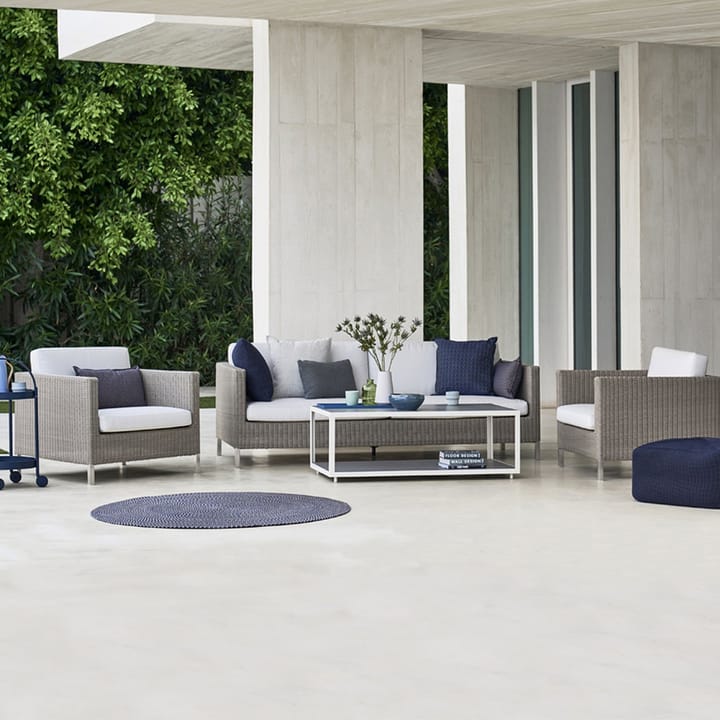 Connect sofa 3-personers, Anthracite Cane-line