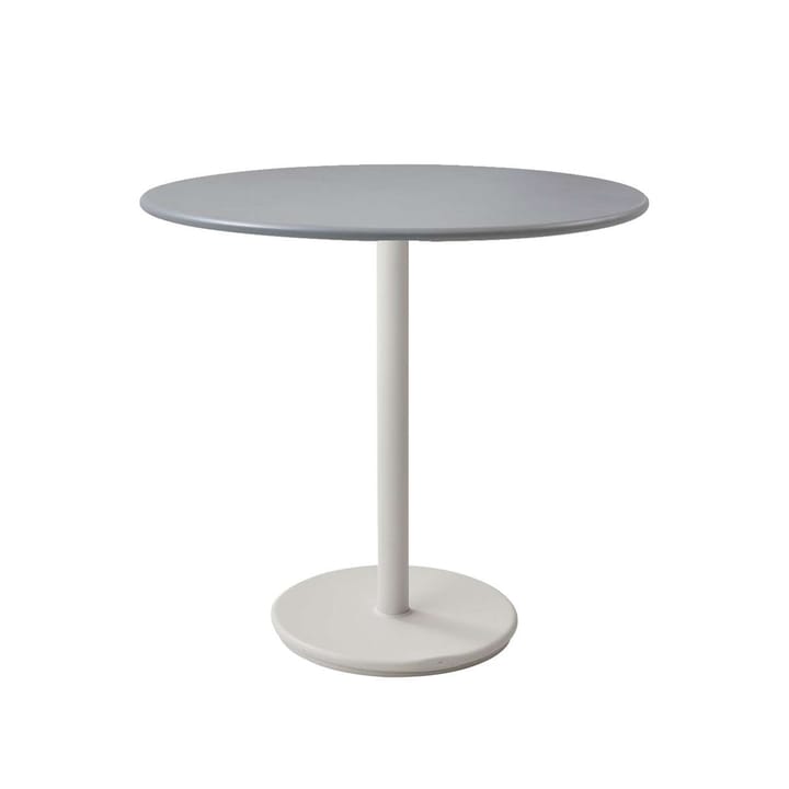 Go cafébord Ø80 cm, Light grey-white Cane-line