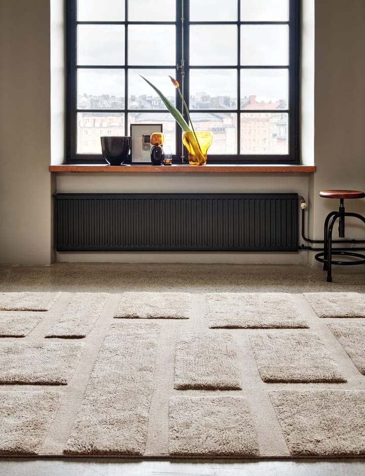 Bricks uldtæppe 250x350 cm, Beige Classic Collection