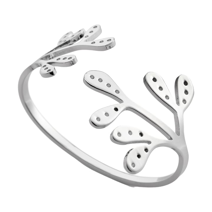 Mistletoe servietring 2-pak - Stainless Steel - Cooee Design