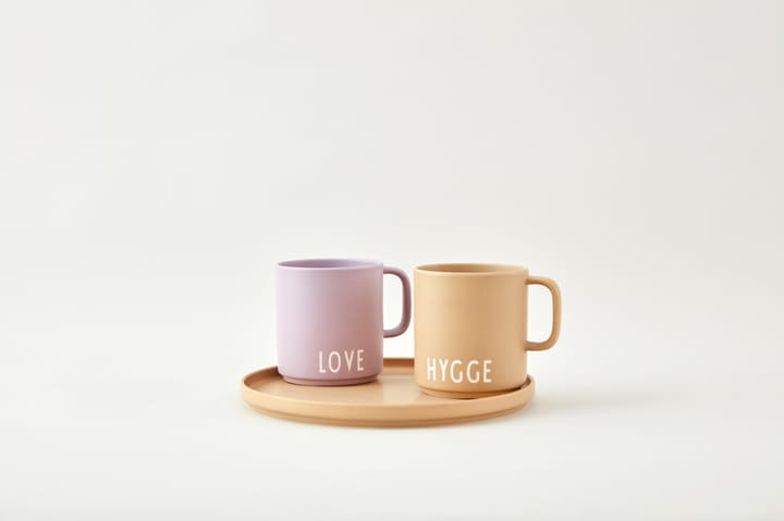 Design Letters favorittallerken Ø22 cm, Hygge/Beige Design Letters