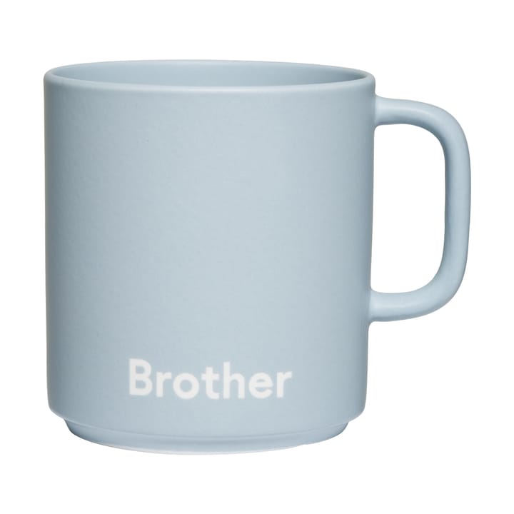 Design Letters VIP favoritkop med hank 25 cl - Brother-light blue - Design Letters