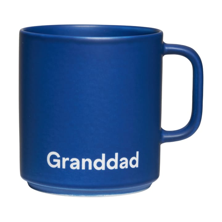 Design Letters VIP favoritkop med hank 25 cl - Granddad-midnight blue - Design Letters