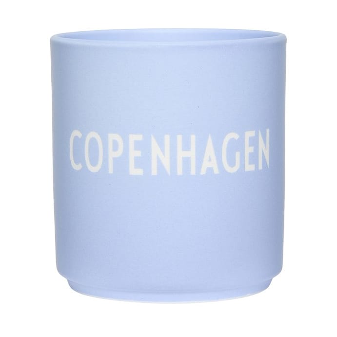 Design Letters yndlingskop Danish Words 25 cl - Blue - Design Letters