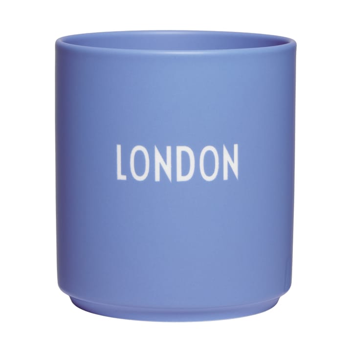 Design Letters yndlingskop International 25 cl - London-blue - Design Letters