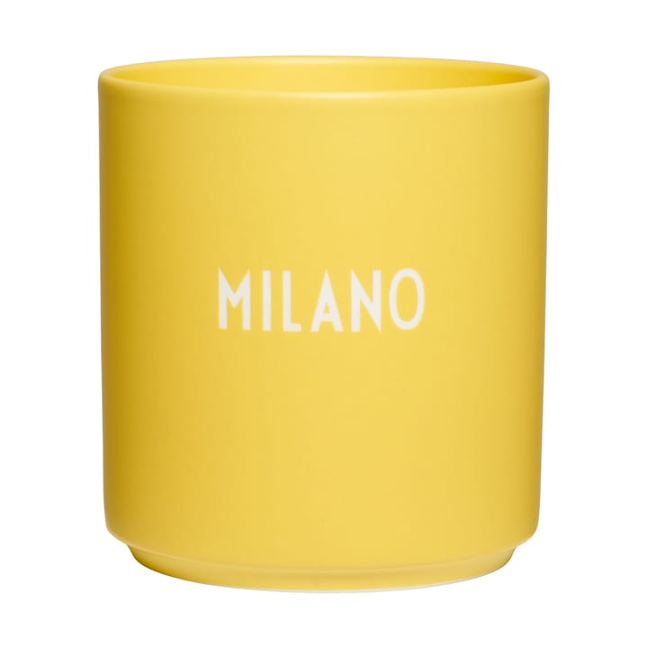 Design Letters yndlingskop International 25 cl - Milano-yellow - Design Letters