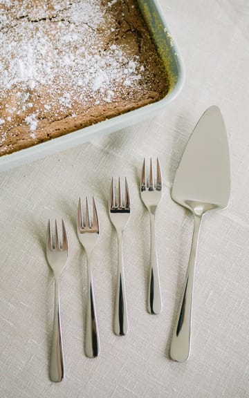 Classic dessertgafler 6-pak - Silver - Dorre