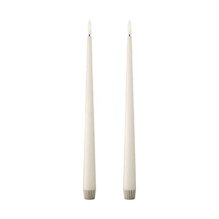 ester & erik kronelys LED 30 cm 2-pak - 06 Ivory - ester & erik