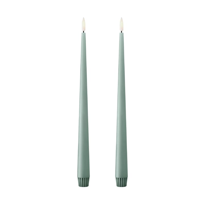 ester & erik kronelys LED 30 cm 2-pak - 67 Jade stone - Ester & erik