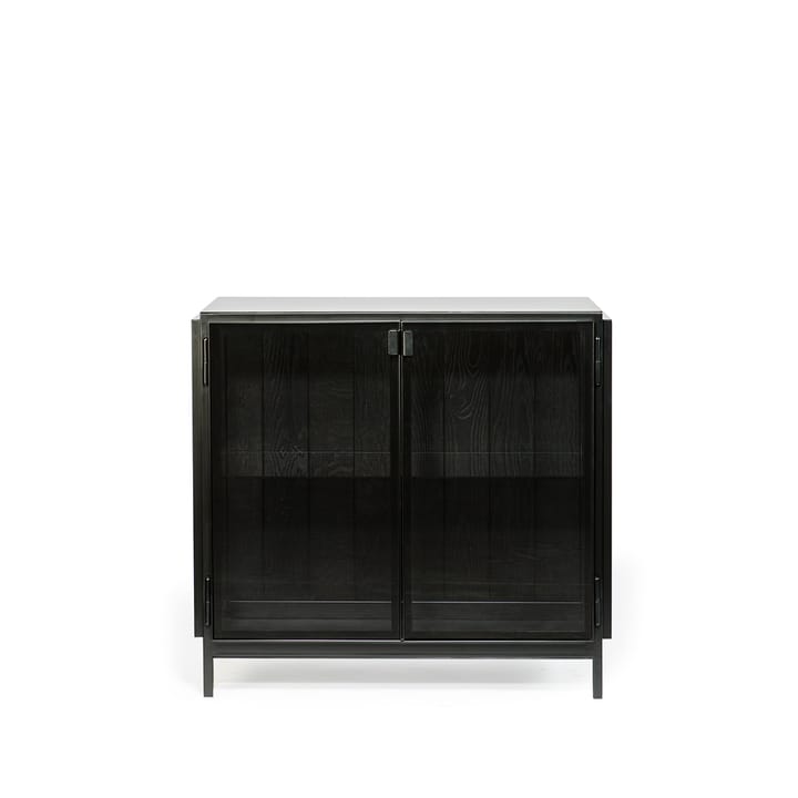 Anders sideboard, Sort 2 glaslåger/Metal Ethnicraft