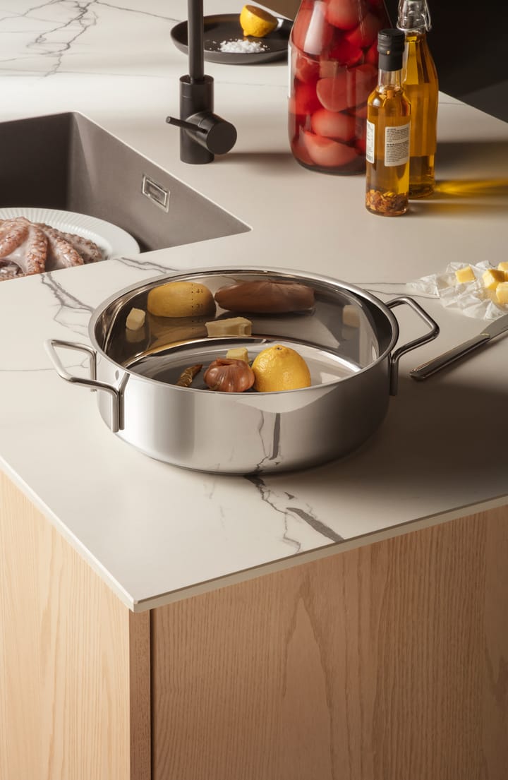 Eva Trio Stainless Steel sauterpande 2 håndtag - Ø28 cm - Eva Solo