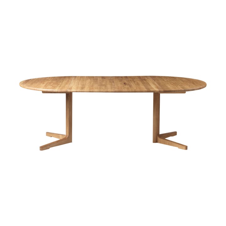 C69E Ry spisebord med 2 tillægsplader - Oak nature oiled - FDB Møbler