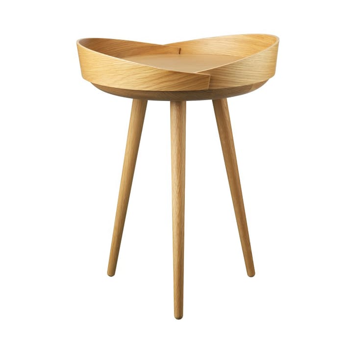 D106 Bakkedal bakkebord Ø38 cm - Oak nature lacquered - FDB Møbler