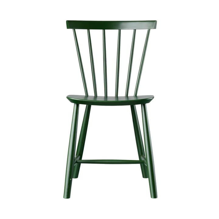 J46 stol - Beech bottle green painted - FDB Møbler