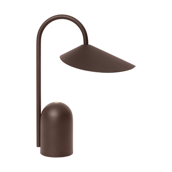 Arum bærbar lampe - Dark Chocolate - Ferm Living