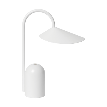 Arum bærbar lampe - White - Ferm Living