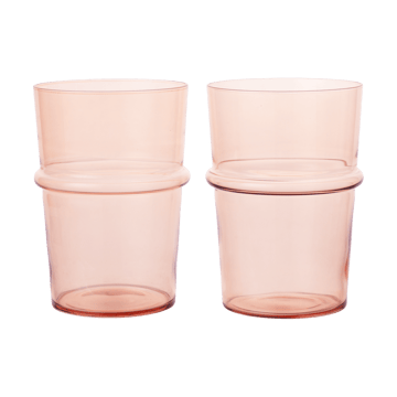 Boya drikkeglas højt 45 cl 2-pak - Blush - Ferm Living