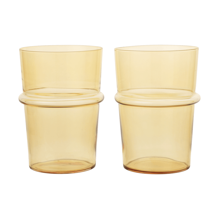 Boya drikkeglas højt 45 cl 2-pak, Yellow Ferm Living