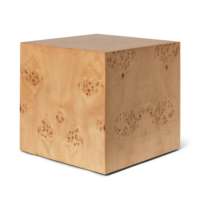 Burl Cube sidebord 40x40 cm - Natural - ferm LIVING