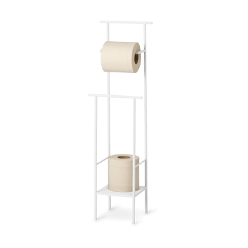 Dora toiletrulleholder - White - ferm LIVING