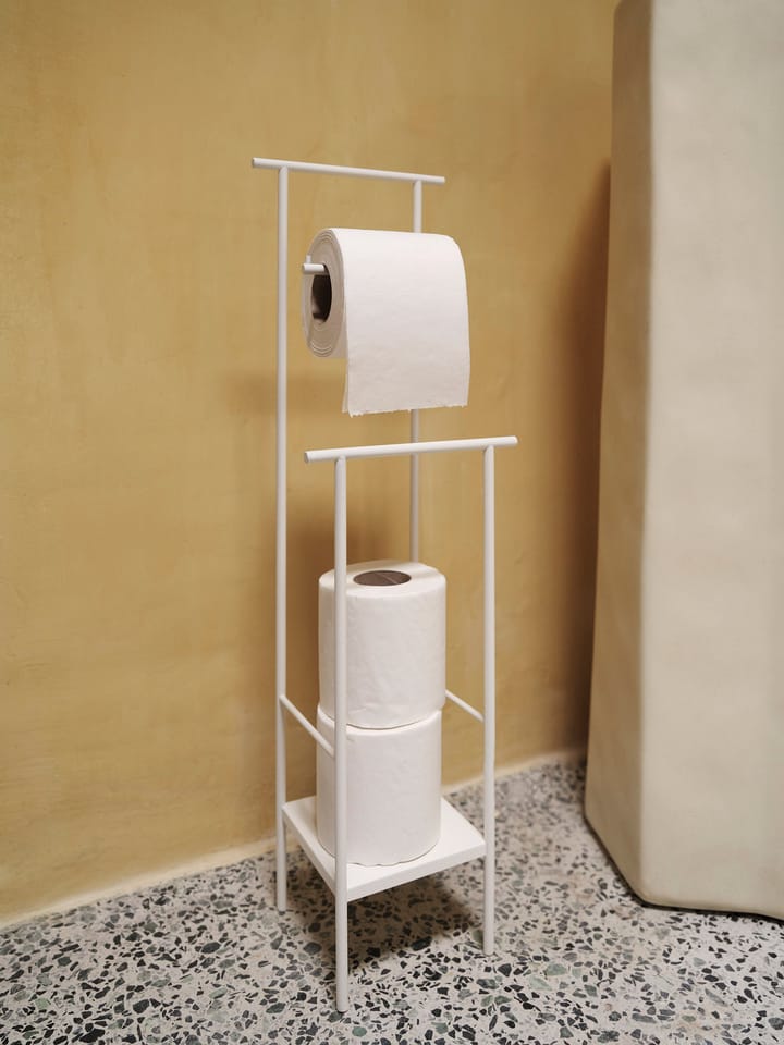 Dora toiletrulleholder - White - ferm LIVING