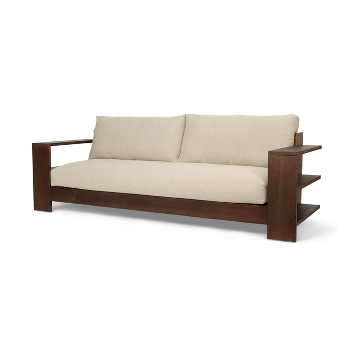 Edre sofa classic linen, Dark stained/Natural ferm LIVING