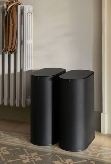 Enkel affaldsspand medium - Black - ferm LIVING