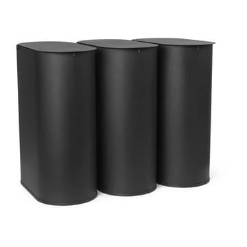 Enkel affaldsspand medium - Black - ferm LIVING