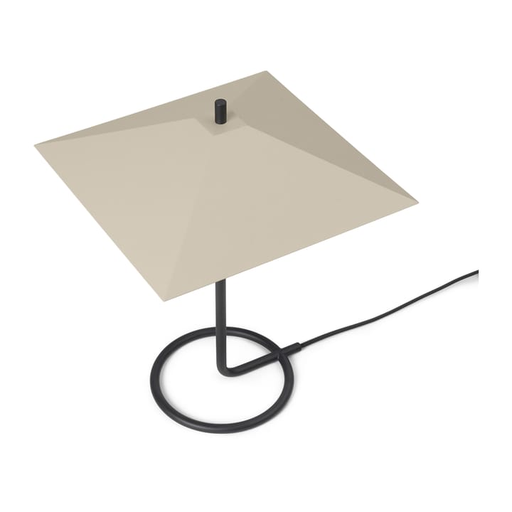 Filo square bordlampe - Black/Cashmere - ferm LIVING