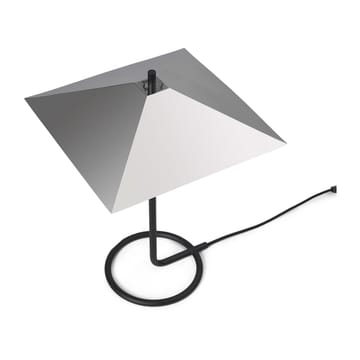 Filo square bordlampe - Black/Mirror polished - ferm LIVING