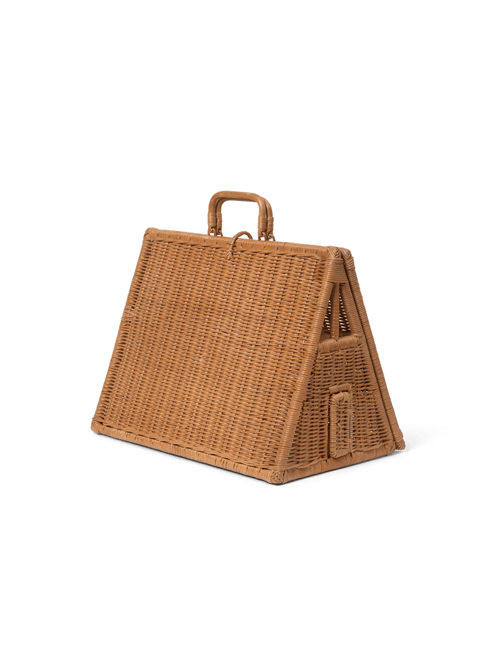 Flettet dukkehus 45x36 cm - Natur - ferm LIVING