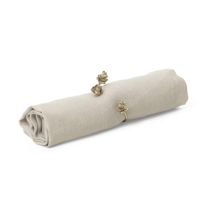 Forest servietringe 4-pak - Brass - ferm LIVING