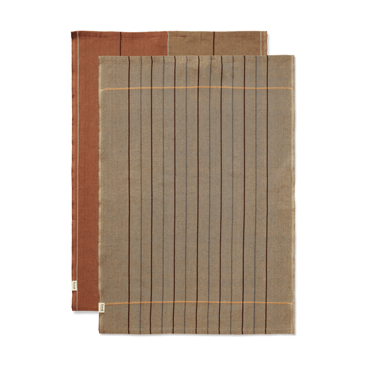 Ito viskestykke 50x70 cm 2-pak - Hazel-oat - Ferm LIVING