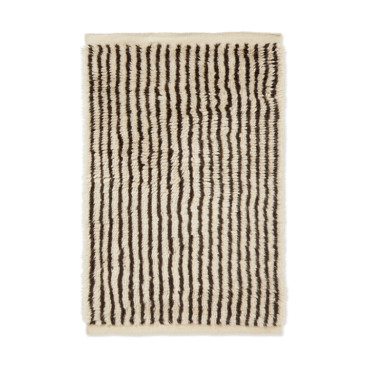 Kami tæppe - Off white-coffee, 80x120 cm - Ferm LIVING