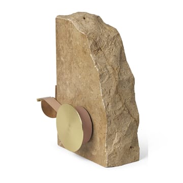 Klint tapedispenser 11,6x17 cm - Beige travertin - ferm LIVING