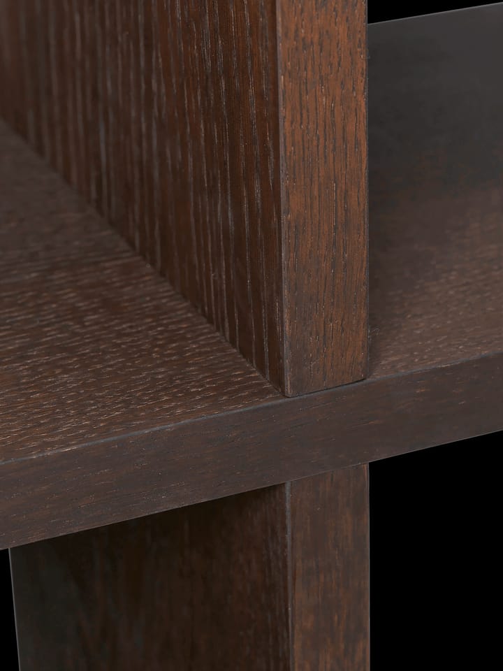 Kona bogreol 1x4 - Dark stained - ferm LIVING