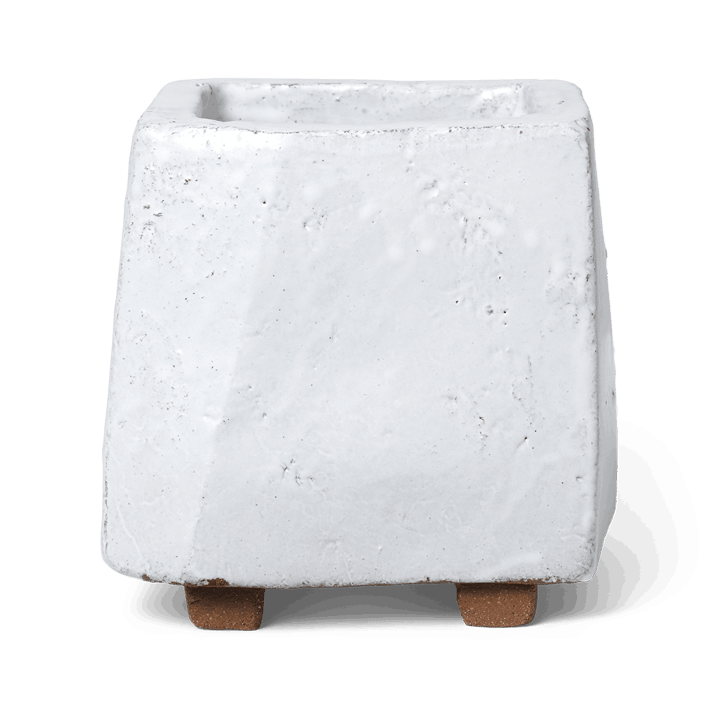 Kurinu blomsterkrukke 16 cm - White - Ferm Living