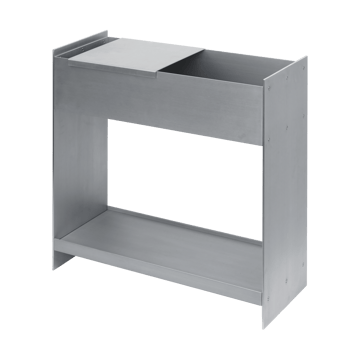 Lager bakke stor til plantbox 26x26 cm. - Aluminium - Ferm Living