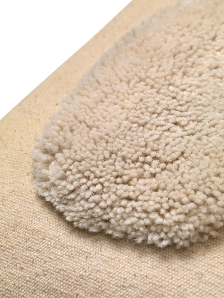 Lay pude 50x50 cm - Sand/Offwhite - ferm LIVING