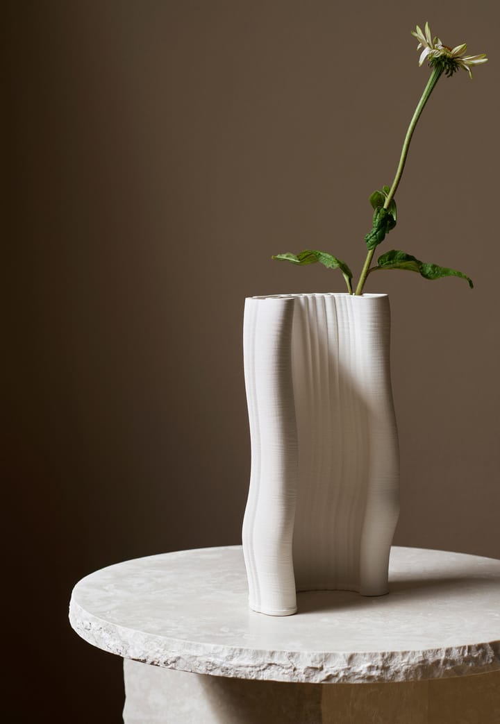 Moire vase 19x30 cm, Offwhite ferm LIVING