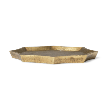 Otte dekorationsbakke 9,5x9,5 cm - Brass finish - ferm LIVING