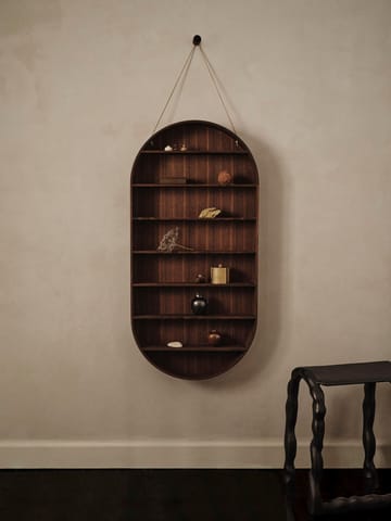 Oval Dorm hylde - Smoked oak - ferm LIVING