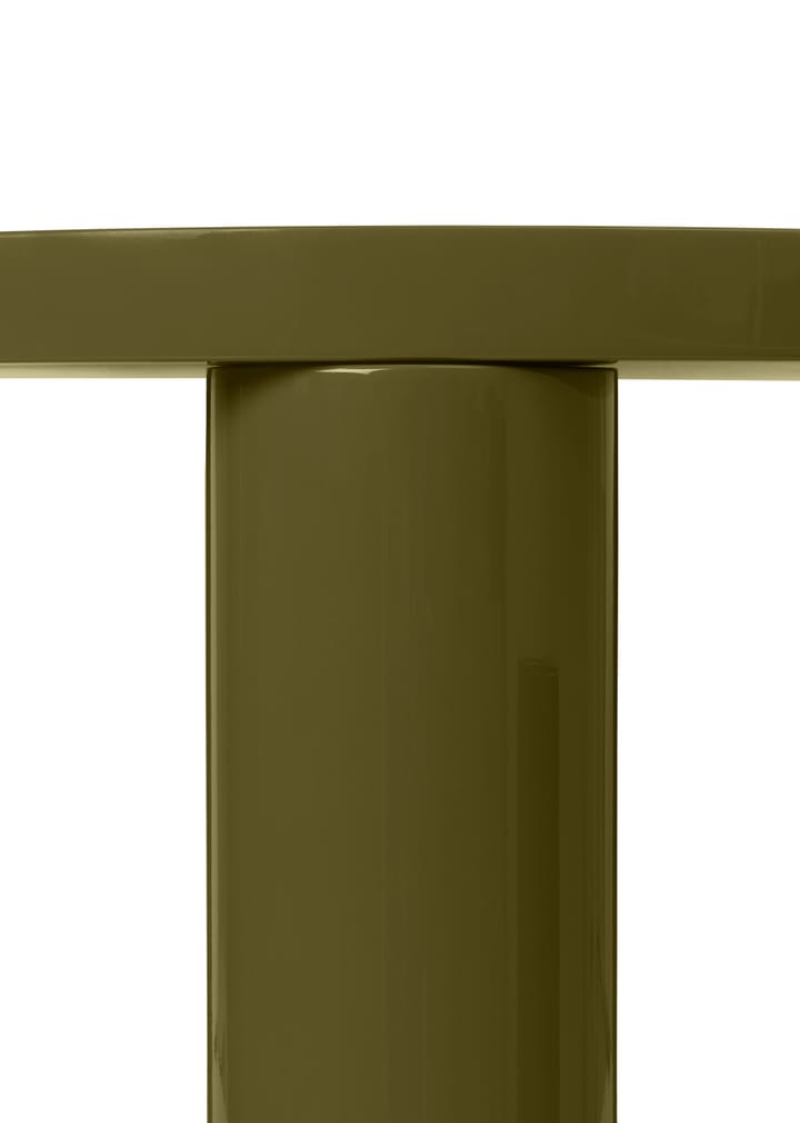 Post sofabord small Ø65 cm - Olive - ferm LIVING