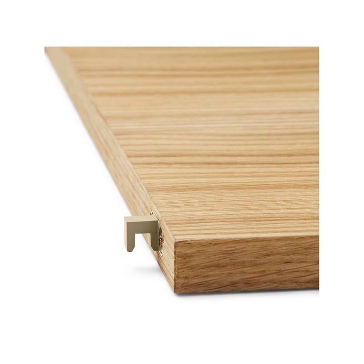 Punctual hylde 90 cm - oak oiled, cashmere - ferm LIVING