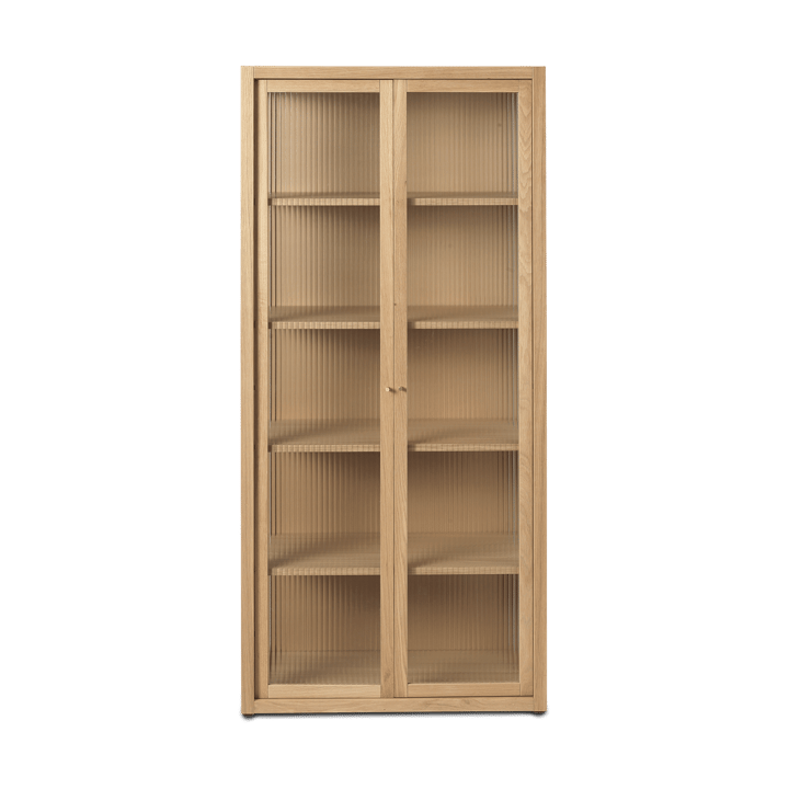 Reed vitrineskab 70x155 cm - Natural oak - Ferm LIVING