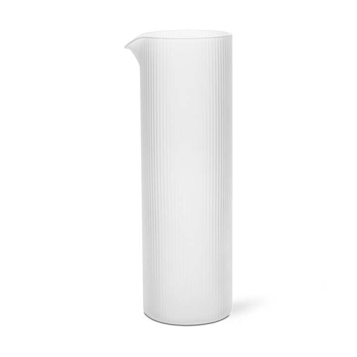 Ripple vandkaraffel 1,12 L - Frosted - ferm LIVING