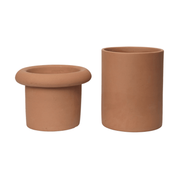 Rollo krukke Ø31x36 cm - Terracotta - Ferm Living