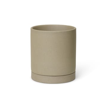 Sekki krukke medium Ø13.5 cm - Sand - Ferm Living