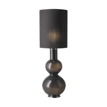 Augusta bordlampe grå lampefod - Lino Negro L - Flavia Lamps