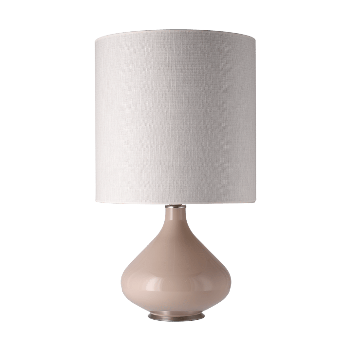 Flavia bordlampe beige lampefod - Babel Beige M - Flavia Lamps